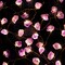Natural Amethyst Raw Stones USB/Battery Powered 10FT 40 LEDs with Remote/Timer for Meditation Wedding Valentine's Day Present Bedroom Christmas Party Birthday Ornament